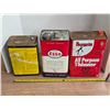 Image 3 : 3 advertising tins - West, Esso, Penguin