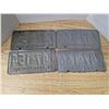 Image 2 : (4) Sask license plates- 1974, 1975