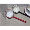 Image 4 : Enamelware dippers and cups