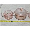 Image 3 : Vintage pink glassware- juicer