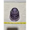 Image 2 : Purple glass insulator- Whitall Tatum co. #1