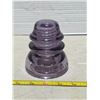 Image 3 : Purple glass insulator- Whitall Tatum co. #1