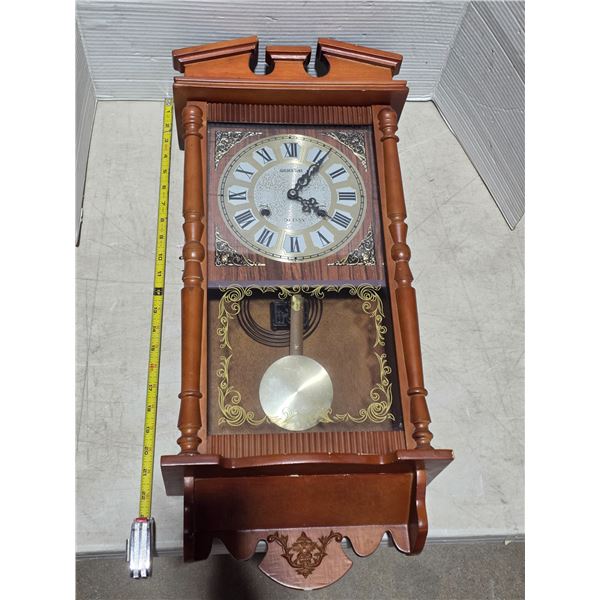 31 Day wall clock-25"H