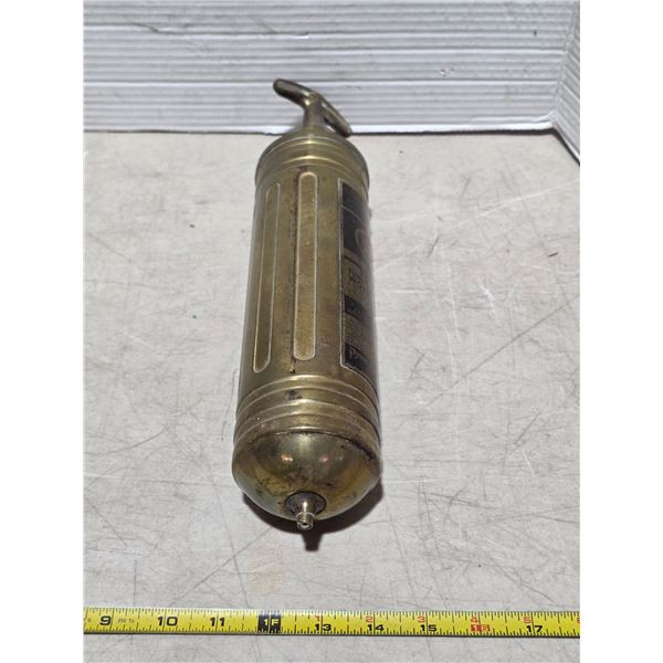 Brass fire extinguisher