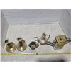 Image 4 : Lot of brass items- candle sticks
