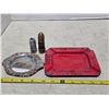 Image 2 : 2 bullet lighters and ashtrays