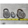 Image 2 : 3 vintage pad locks