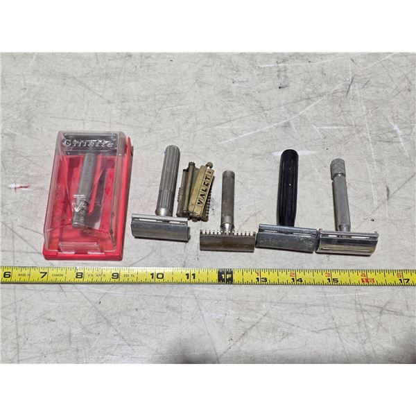 lot of vintage razors