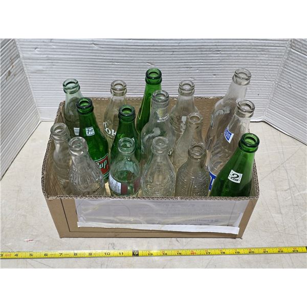 Lot of pop bottles