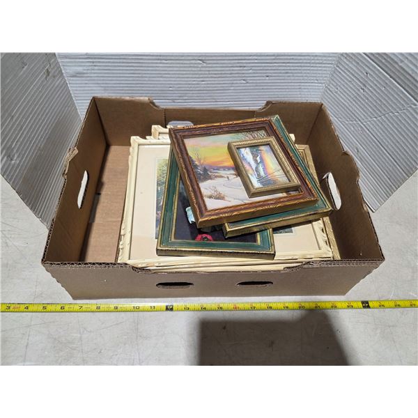 Lot of misc. pictures and frames