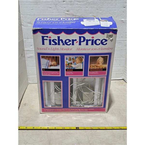 Fisher price lights and sounds monitors- with original box