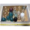 Image 1 : Lot of various glass insulators