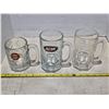 Image 1 : 3 A and W mugs- 1 is embossed