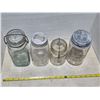 Image 4 : 4 named sealer jars