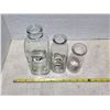 Image 2 : 3 glass milk bottles- J and J, Dutchman dairy, Ronny brook