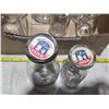 Image 3 : Glass milk bottles with lids