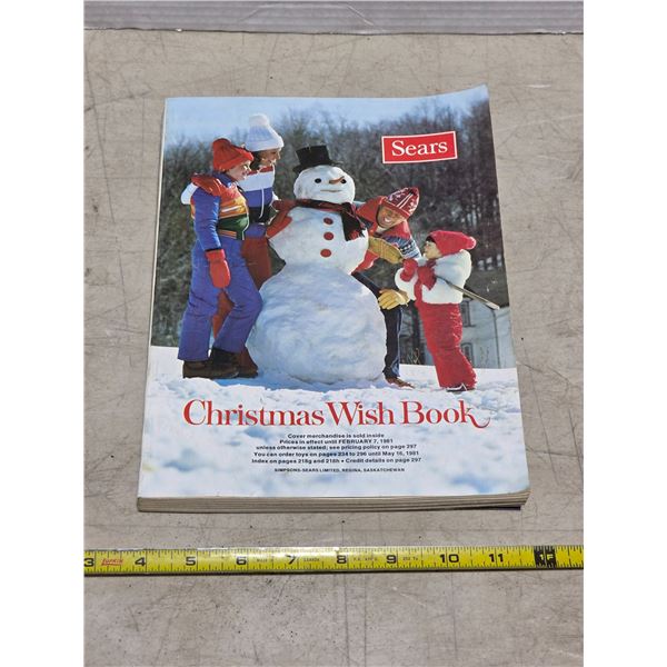 Sears Christmas wish book- 1981