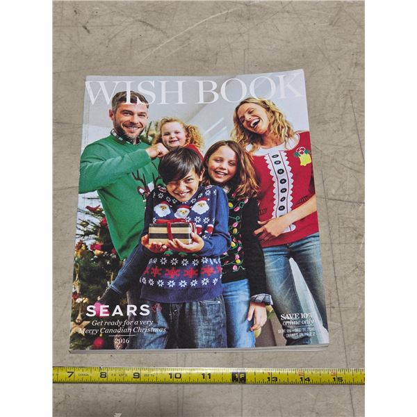 Sears Christmas wish book- 2016