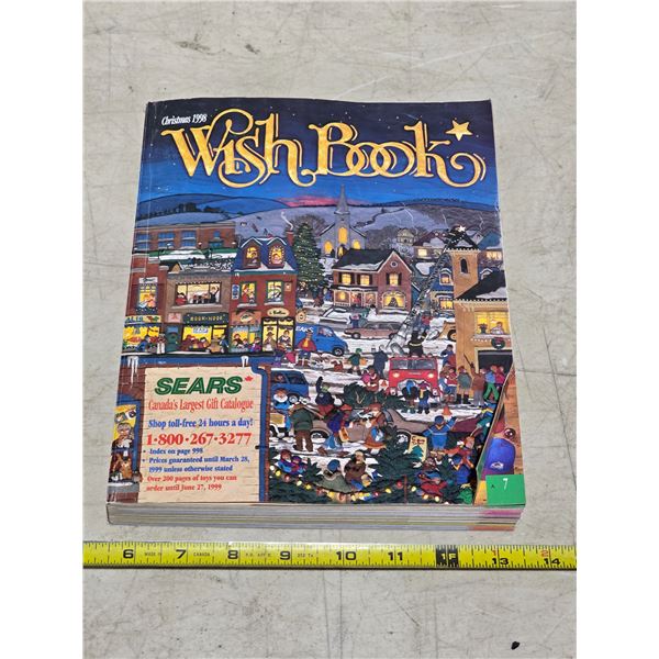 Sears Christmas wish book- 1998