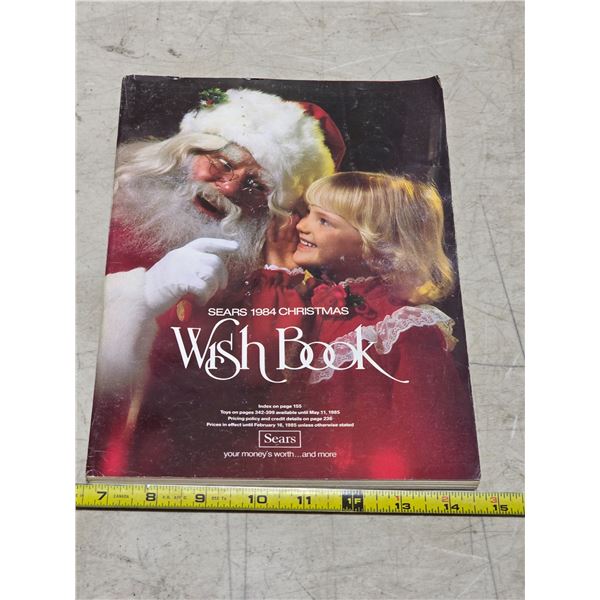 Sears Christmas wish book- 1984