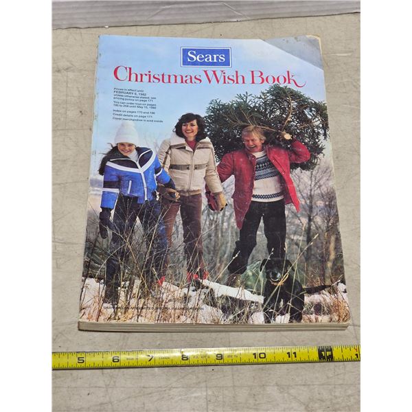 Sears Christmas wish book- 1981