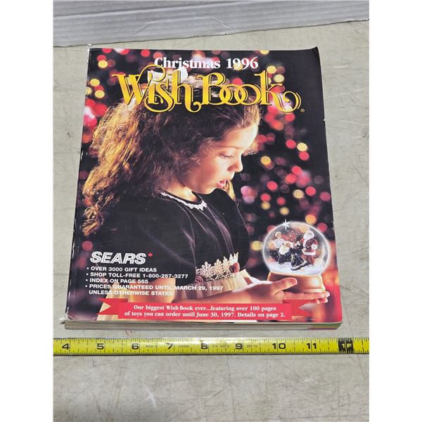Sears Christmas wish book- 1996