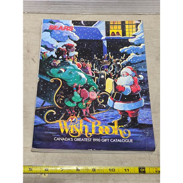 Sears Christmas wish book- 1990