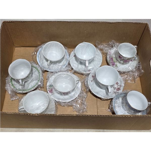Chinaware- tea cups and saucers