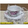 Image 2 : Chinaware- tea cups and saucers