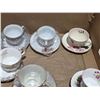 Image 4 : Chinaware- tea cups and saucers- 3 sets are royal albert