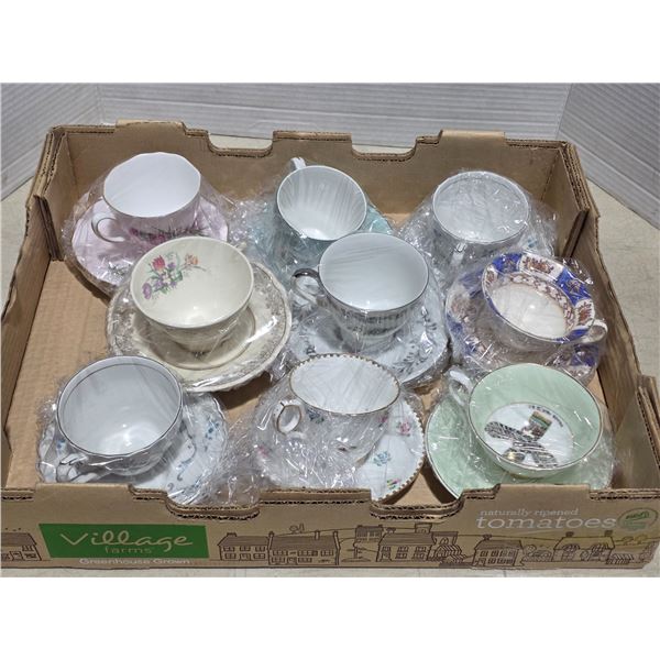 Chinaware- tea cups and saucers