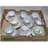 Image 1 : Chinaware- tea cups and saucers