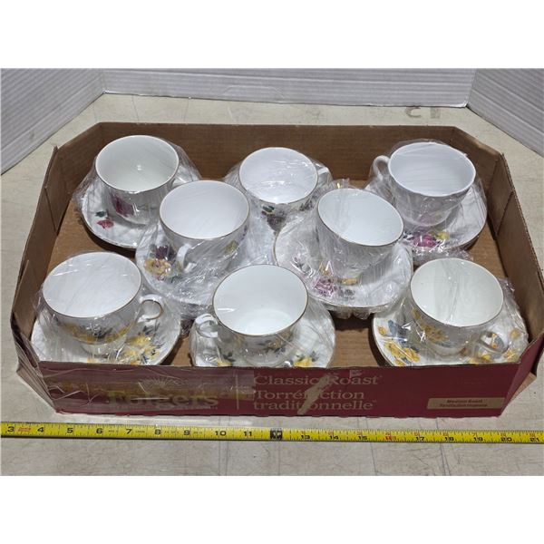 Chinaware- tea cups and saucers
