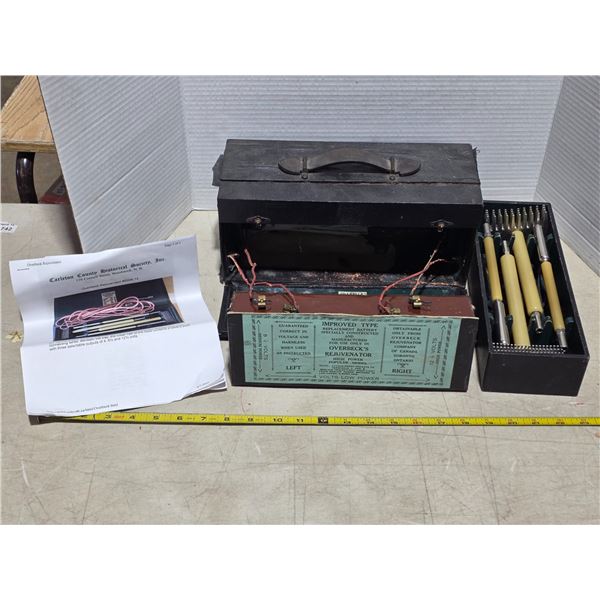 Overbeck rejuvenator with case- #2006.12