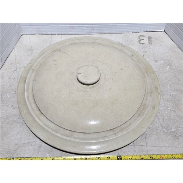 Crock lid- 16"W