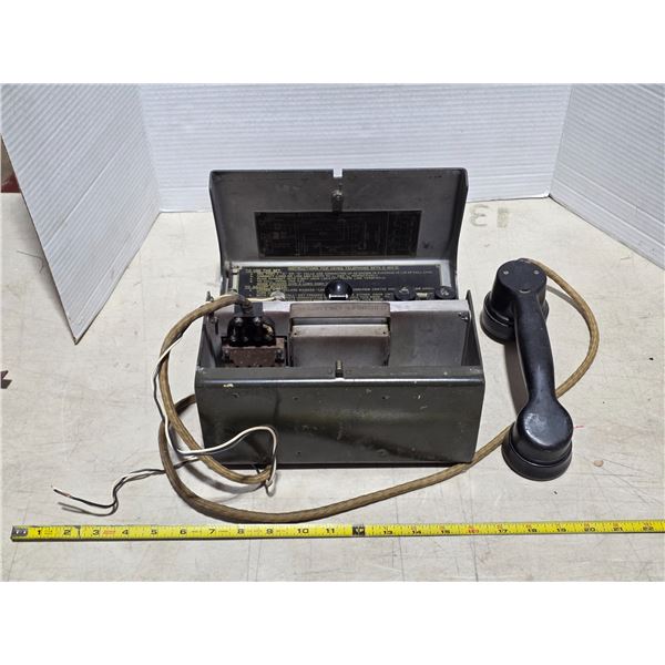 Military field phone
