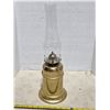 Image 2 : Brass coal oil lamp with chimney