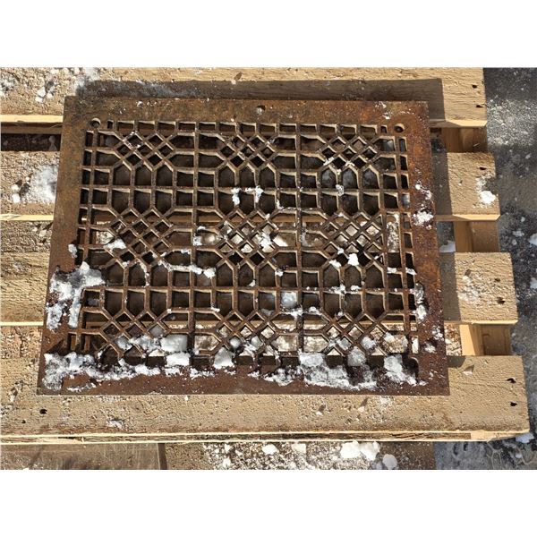 Steel grate- 20' by 16"