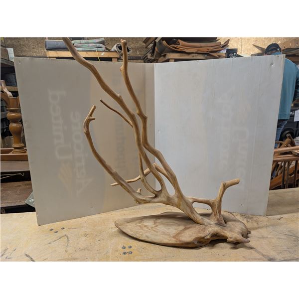 vintage Unique  Drift Wood Décor on Stand