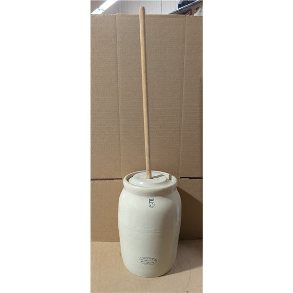 5 Gal Medalta Butter Churn