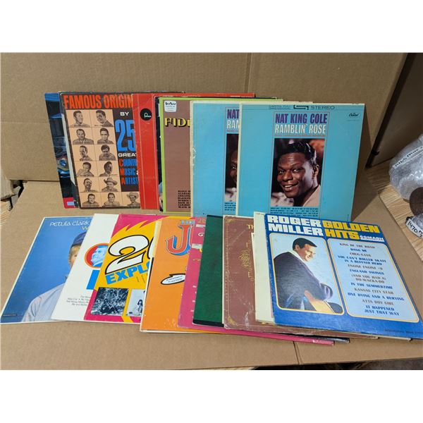 Lot of Misc. Vintage Records as Shown