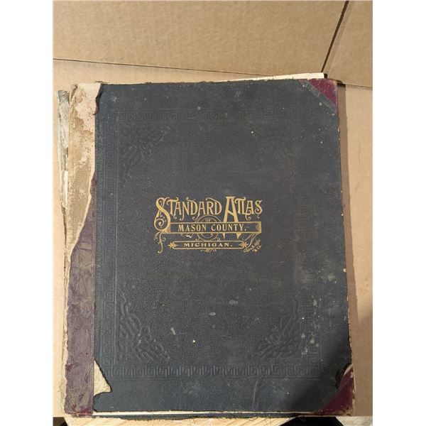 Vintage Atlas of Mason County Michigan