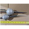 Image 3 : (2) Vintage Lighting Rods w/ Balls