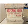 Image 4 : Vintage Hatching Eggs Wood Crate (27"x13"x12") w/ Vintage Funk and Wagnalls "New" Encyclopedias