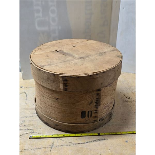 Cheese wheel box- 16" by 12"H