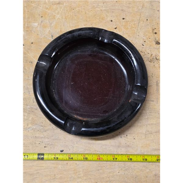 Glass ashtray- 7"