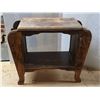 Image 1 : End table with magazine holders- 28' by 13" by 23"H