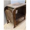 Image 3 : End table with magazine holders- 28' by 13" by 23"H