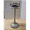 Image 1 : Ashtray stand with glass ashtray- 28"H