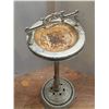 Image 6 : Ashtray stand with glass ashtray- 28"H